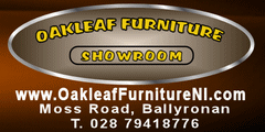 Oak Leaf Furniture - proud sponsor of the Ballymaguigan GAA Club website